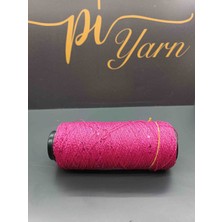 Pi Yarn Pullu Fuşya Fuşya Pullu 400GR
