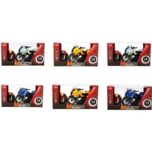 Sunman MY66-M1217K Bmw 1:14 Sesli Işıklı Kasklı Motosiklet 3+