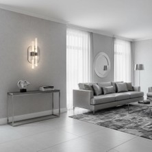 Elizim Home Lighting Linea 2 Krom Pilli Aplik