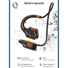  As9 Suya Dayanıklı Bluetooth Kulaklık - Siyah Nemere
