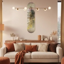 Decorita Cam Kaykay Tablo | Galata'da Zaman| 20CM x 80CM