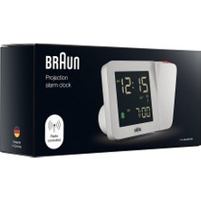 Braun BC15W-DCF Dijital Projeksiyon Alarmlı Masa Saati