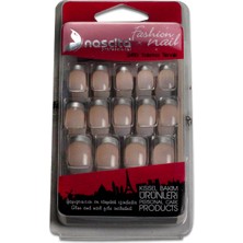 Nascita 24'lü Şefaf-Gümüş French Takma Tırnak - 090