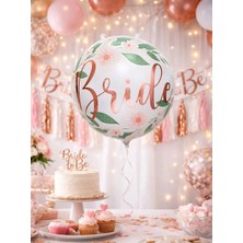 Parti Adresi Bride Yazılı Folyo Balon – Bekarlığa Veda & Bride To Be Parti Süsü 45 Cm 