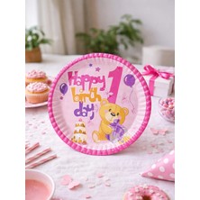 Parti Adresi Party Dreams Karton Tabak 1 Yaş Kız