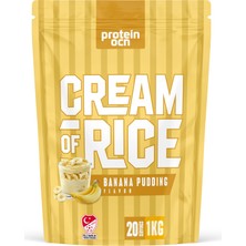 Proteinocean Cream Of Rice | Pirinç Kreması - Banana Pudding / 1kg  20 Servis