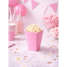 Parti Adresi Mısır Kutusu Küçük Pembe 8'Li