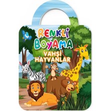 Baloon Kids Renkli Boyama-Vahşi Hayvanlar