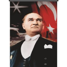 Rasel Raşel Atatürk Posteri 100 x 150 cm Eğitim Ürünü Hepsi İçin Uygun Renkli Tasarım