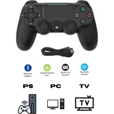 Miaxtreme Kablosuz Titreşimli Oyun Kolu Joystick Ps4 Kolu Ps Pc Tv Uyumlu
