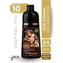 Color One Açık Kumral Saç Şampuanı 300 ml Beyaz Saçlar İçin Hızlı Boyama Etkisiyle