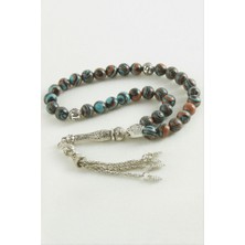 Zero Land Xmpdby Karadeniz Fırtınası Akik Doğaltaş Tesbih 8 mm - Mi