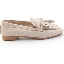 Bambi Bej  Kadın Loafer Ayakkabı K01688012672