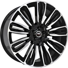 LJA-A159-13-2 9.5X22" 5X120 ET45 72.6 Black 22 Inç Jant Takımı (4 Adet)