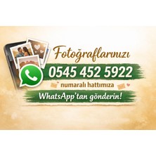 Vibecomtr Kişiye Özel Fotoğraflı Anı Buketi – Solmayan Aşk Tasarımı