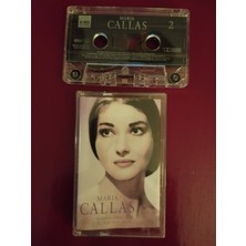 Plakperest Maria Callas ‎– Popular Music From Tv, Film And Opera -  2000 Avrupa Basım 2. El Kaset Albüm