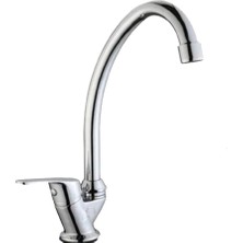 Pulsar Tekli Aç Kapa Mix Lavabo Bataryası Krom Renk Mermer Üstü Malzeme ile Şık Tasarım