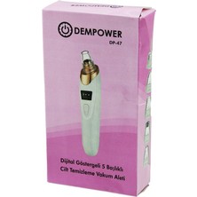 Cekar Store Cilt Bakım Aleti Vakum Akne- Gözenek- Siyah Nokta Temizleme USB Şarj - 5başlık Dijital G.- 3kademe Hız (5324)