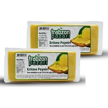 Trabzon Pazarı Taze Kaşar, Eritme Peyniri 2x600 Gr