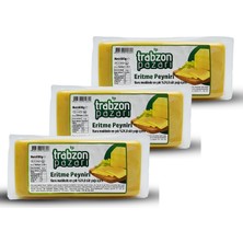 Trabzon Pazarı Taze Kaşar, Eritme Peyniri 3x600 Gr