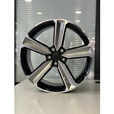 LJA-A1014-04 8.5X19" 5X112 ET35 66.45 Silver Diamond 19 Inç Jant Takımı (4 Adet)