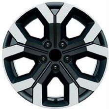 LJA-G514-02 6.5X16" 4X100 ET35 67.1 Black 16 Inç Jant Takımı (4 Adet)