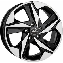 LJA-G304-01 7.0X17" 5X114.3 ET49 67.1 Black 17 Inç Jant Takımı (4 Adet)