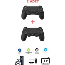 Miaxtreme Kablosuz Titreşimli Oyun Kolu Joystick Ps4 Kolu Ps Pc Tv Uyumlu 2'li Set