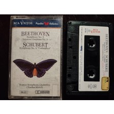 Plakperest Beethoven - Schubert (Boston Symphony Orchestra - Charles Munch) - 1989 Türkiye Basım 2.el Kaset