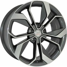 LJA AKD-A36-089 7.5X17" 5X98 ET40 73.1 Silver 17 Inç Jant Takımı (4 Adet)