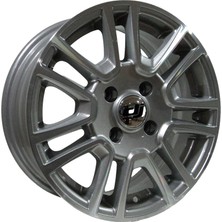 LJA-A562-01 6.5X15" 5X108 ET38 67.1 Silver 15 Inç Jant Takımı (4 Adet)