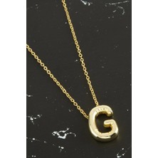 Renklime G Harfli Balon Kolye