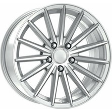 LJA AKD-ADY476-01 7.0X16" 5X98 ET35 73.1 Silver Diamond 16 Inç Jant Takımı (4 Adet)