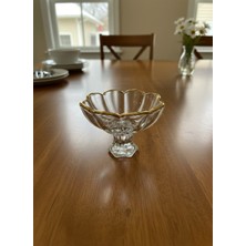 Elista Ayaklı Lotus Sunumluk 6 Lı Gold