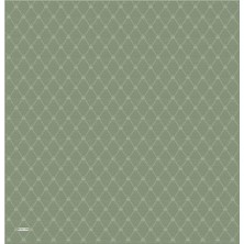 Bursa İpek Vibran Monogram Desen Ipek Pamuk Eşarp