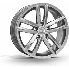 LJA-A280-01 7.5X17" 5X98 ET40 58.1 Crystal Silver 17 Inç Jant Takımı (4 Adet)