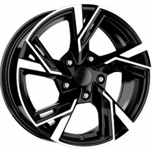 LJA AKD-GDY4826-02 7.0X16" 5X120 ET35 65.1 Black Diamond 16 Inç Jant Takımı (4 Adet)