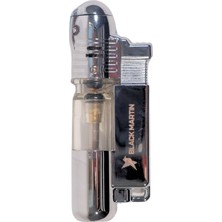Black Martin Tek Torch Çakmak Gümüş BM452