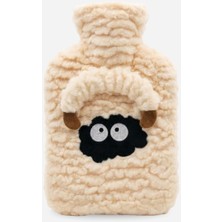 Cekar Store Kuzucuk Figürlü Peluş Sıcak Su Torbası 1 Lt – Yumuşak Kılıf, Uzun Süre Sıcak Tutan Termal Su Torbası (5324)