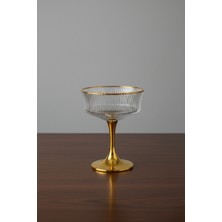Elista Line Metal Ayaklı Sunumluk 6 Lı Gold