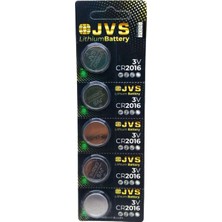 Cekar Store Jvs CR2016 3V Para Pili 5li Kart (5324)