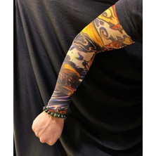 Cekar Store Çorap Dövme Giyilebilir Kol Bacak Dövmesi Likralı 2 Adet Model 27 (5324)