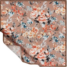 Lêvi D'or Ipekevi Twill Ipek Eşarp - Blooming Garden Desenli - Fondöten
