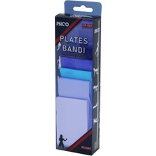 Cekar Store 5pcs Silikon - Esnek Plates Bantı Renkli Direnç = 10-15-20-30-40 Seviye (5324)