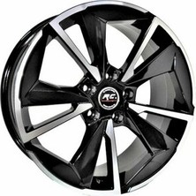 LJA-G355-01 8.0X18" 5X114.3 ET41 73.1 Black 18 Inç Jant Takımı (4 Adet)