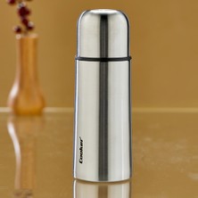 Cekar Store 0.3lt Krom Termos Paslanmaz Çelik - Sızdırmaz Kapak = Bardak (5324)