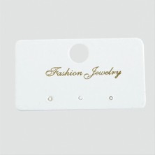 Renklime 3 Delikli Lüx Küpe Kartı