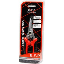 Cekar Store 7 Inç  Çok Amaçlı Makas Bağ Bitki - Kauçuk - Tel Teneke - Pls.- Halı Vb. (5324)