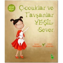 Yeşil Dinozor Çocuklar ve Tavşanlar Yeşil Sever