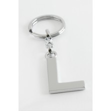Renklime Metal Harf Anahtarlık